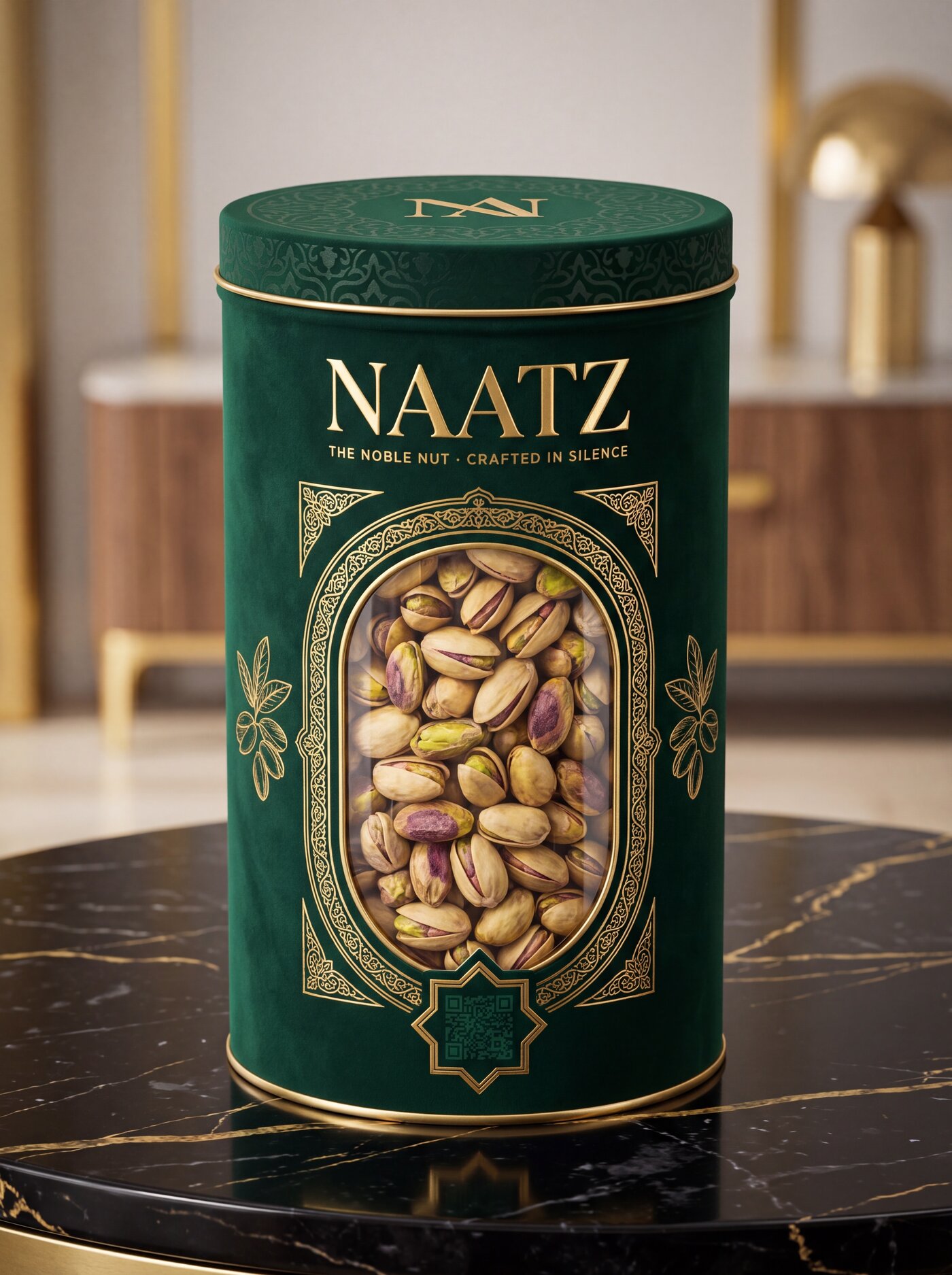 NAATZ Premium Pistachio Tin